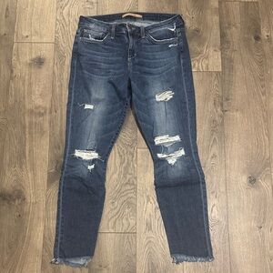 Joe’s Mid Rise Skinny Ankle Jean- The Blondie